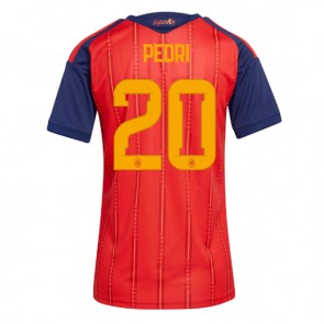 Spanien Pedri Gonzalez #20 Hjemmebanetrøje Dame VM 2026 Kortærmet